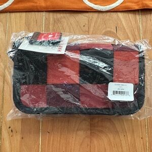 Harveys Classic Wallet-VAMP Red and Black